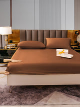 [Coffee] SilkSilky-UK 22Momme Bed Linen Set 006