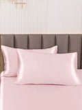 SilkSilky UK 30Momme Pure Silk Pillowcase Pink 001