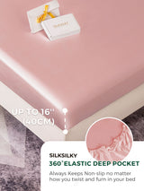 [Pale Mauve] SilkSilky-UK 19Momme Sheet 004