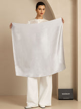 [Light Gray] SilkSilky-UK Scarf 003
