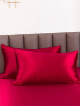 [Wine] SilkSilky-UK 22Momme Pure Silk Pillowcase 001