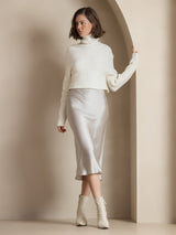 [Light Gray] SilkSilky-UK Skirt 003