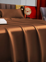 [Coffee] SilkSilky-UK 22Momme Bed Linen Set 003
