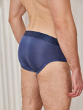 SilkSilky UK Silk Knitted Mens Underwear DarkBlue 003