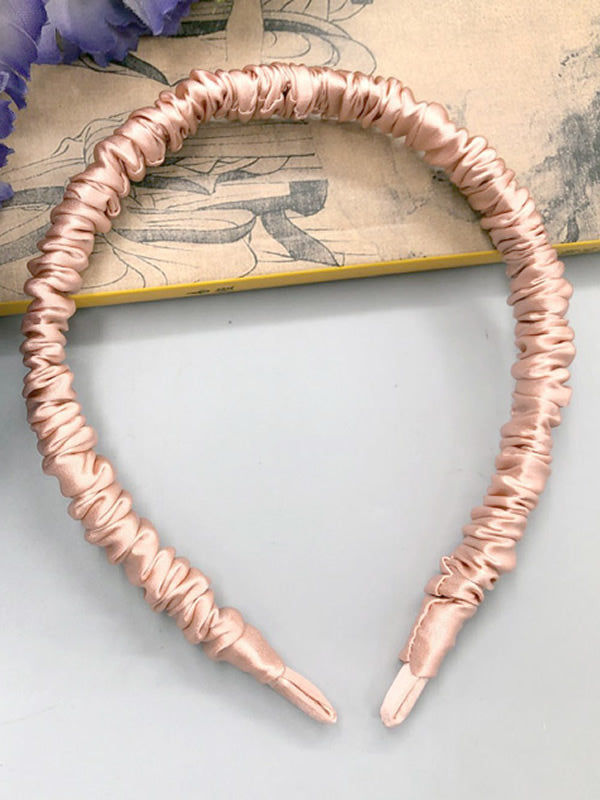 [Pink] SilkSilky-UK 19Momme Pure Silk Scrunchie 003