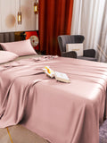 SilkSilky UK 19Momme Pure Silk Bedding Set PaleMauve 005