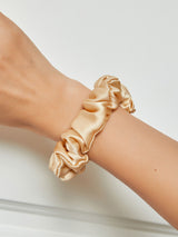 [Champagne] SilkSilky-UK Scrunchie 001
