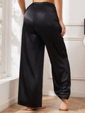 SilkSilky UK Pure Silk Womens Pants Black 002