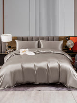[Gray] SilkSilky-UK 22Momme Pure Silk Bedding Set 001,