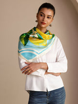 [Blue Lemon] SilkSilky-UK Scarf 005