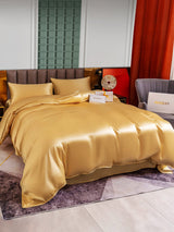 [Champagne] SilkSilky-UK 25Momme Pure Silk Bedding Set 005