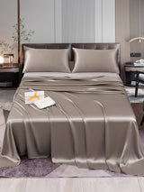 [Gray] SilkSilky-UK 22Momme Bed Linen Set 001