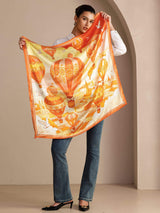 [Yellow Balloon] SilkSilky-UK Scarf 006