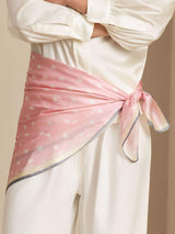 [Pink] SilkSilky-UK Scarf 004