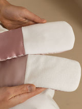 [PaleMauve+LightPink] SilkSilky-UK Sleep Mask 004