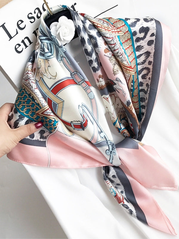 SilkSilky-UK Pure Silk Scarf P015 001