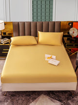 [Champagne] SilkSilky-UK 25Momme Bed Linen Set 002