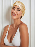 SilkSilky-UK-Pure-Silk-Sleep-Cap-Champagne-001