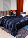 SilkSilky UK 22Momme Pure Silk Duvet Cover DarkBlue 002