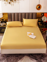 [Champagne] SilkSilky-UK 19Momme Bed Linen Set 002