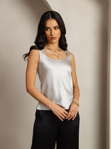 [Silver] SilkSilky-UK Sleeveless Camisole 005