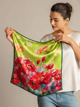 [P099] SilkSilky-UK Pure Silk Scarf 003,