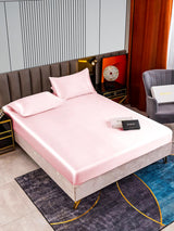 [Pink] SilkSilky-UK 22Momme Bed Linen Set 002