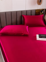 [Wine] SilkSilky-UK 19Momme Bed Linen Set 006