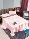 SilkSilky UK 22Momme Pure Silk Bedding Set Pink 002