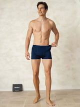 [Dark Blue] SilkSilky-UK Silk Knitted Mens Underwear 004