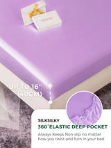 [Lavender] SilkSilky-UK 19Momme Sheet 004