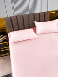 SilkSilky UK 22Momme Pure Silk Bedding Set Pink 003