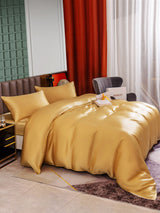[Champagne] SilkSilky-UK 25Momme Bed Linen Set 006