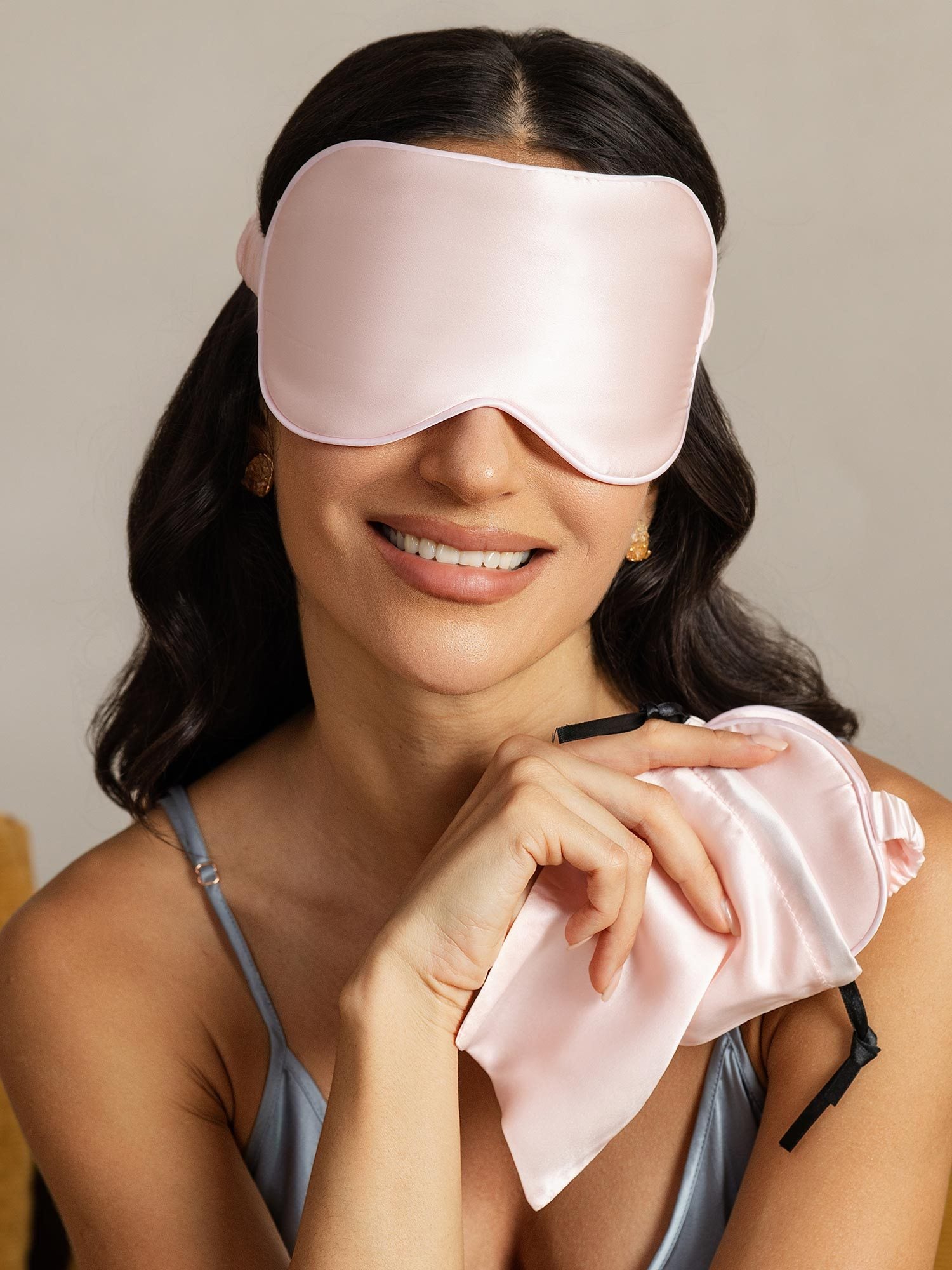 [Pink] SilkSilky-UK Pure Silk Eye Mask 002