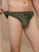 [Green] SilkSilky-UK Mens Underwear 004