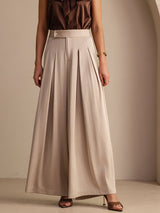 [Tan] SilkSilky-UK Women's Pants 003