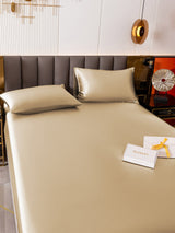 [Beige] SilkSilky-UK 19Momme Bed Linen Set 004