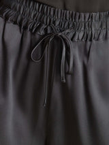 [Dark Gray] SilkSilky-UK 19Momme Stretch Silk Charmeuse Women's Shorts 006