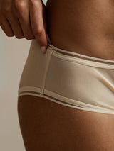 [Beige] SilkSilky-UK 100% Silk Jersey Panty 003