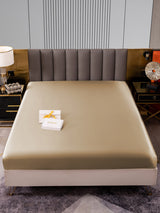 [Beige] SilkSilky-UK 22Momme Sheet 001