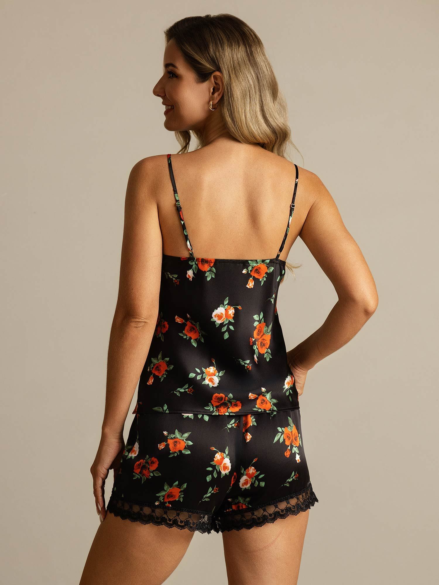 [BlackRose] SilkSilky-UK Pure Silk Camisole Set 002