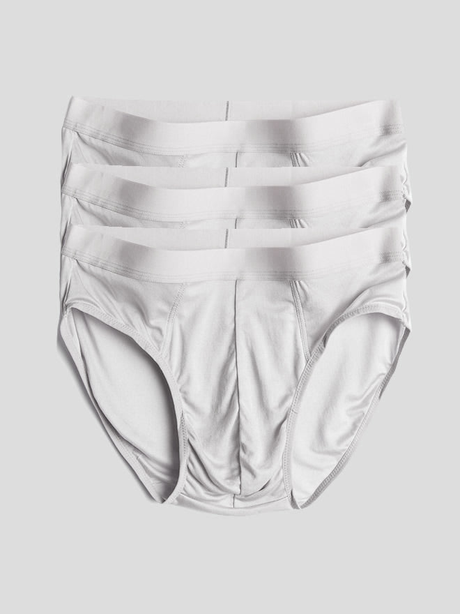[Gray] SilkSilky-UK Pure Silk Mens Underwear 004