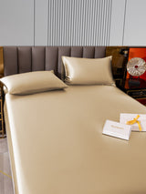 [Beige] SilkSilky-UK 22Momme Bed Linen Set 005