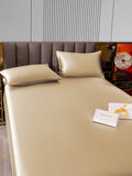 SilkSilky UK 22Momme Pure Silk Bedding Set Beige 003