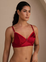 [Wine] SilkSilky-UK Bra 005