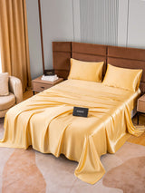 [Champagne] SilkSilky-UK 22Momme Pure Silk Bedding Set 002,