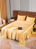 SilkSilky UK 22Momme Pure Silk Bedding Set Champagne 002