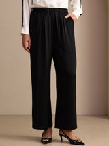 [Black] SilkSilky-UK Womens Pants 001