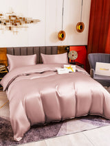 [Peach Skin] SilkSilky-UK 19Momme Pure Silk Bedding Set 001