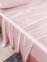 [Pink] SilkSilky-UK 19Momme Bed Linen Set 003